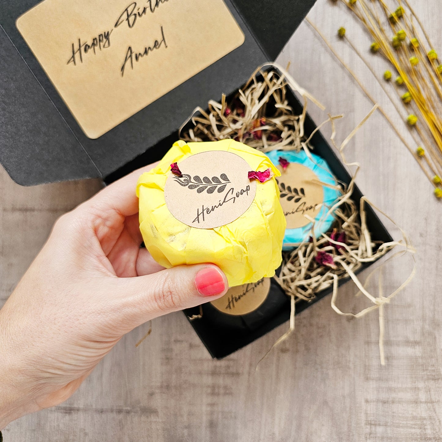 Vegan Bath Bomb Gift Set x 3
