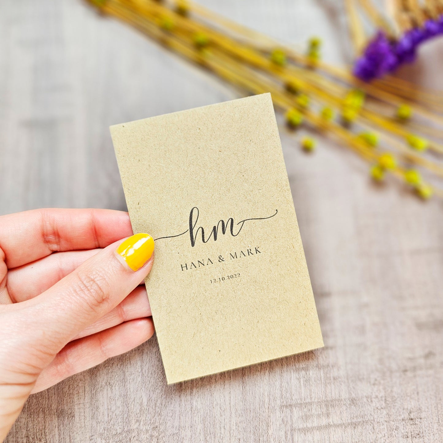 Wildflower Seed Wedding Packets