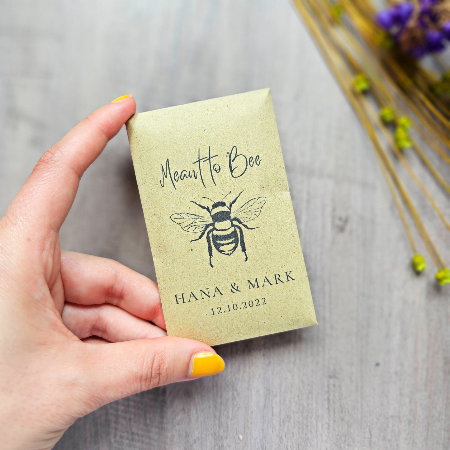 Wildflower Seed Wedding Packets