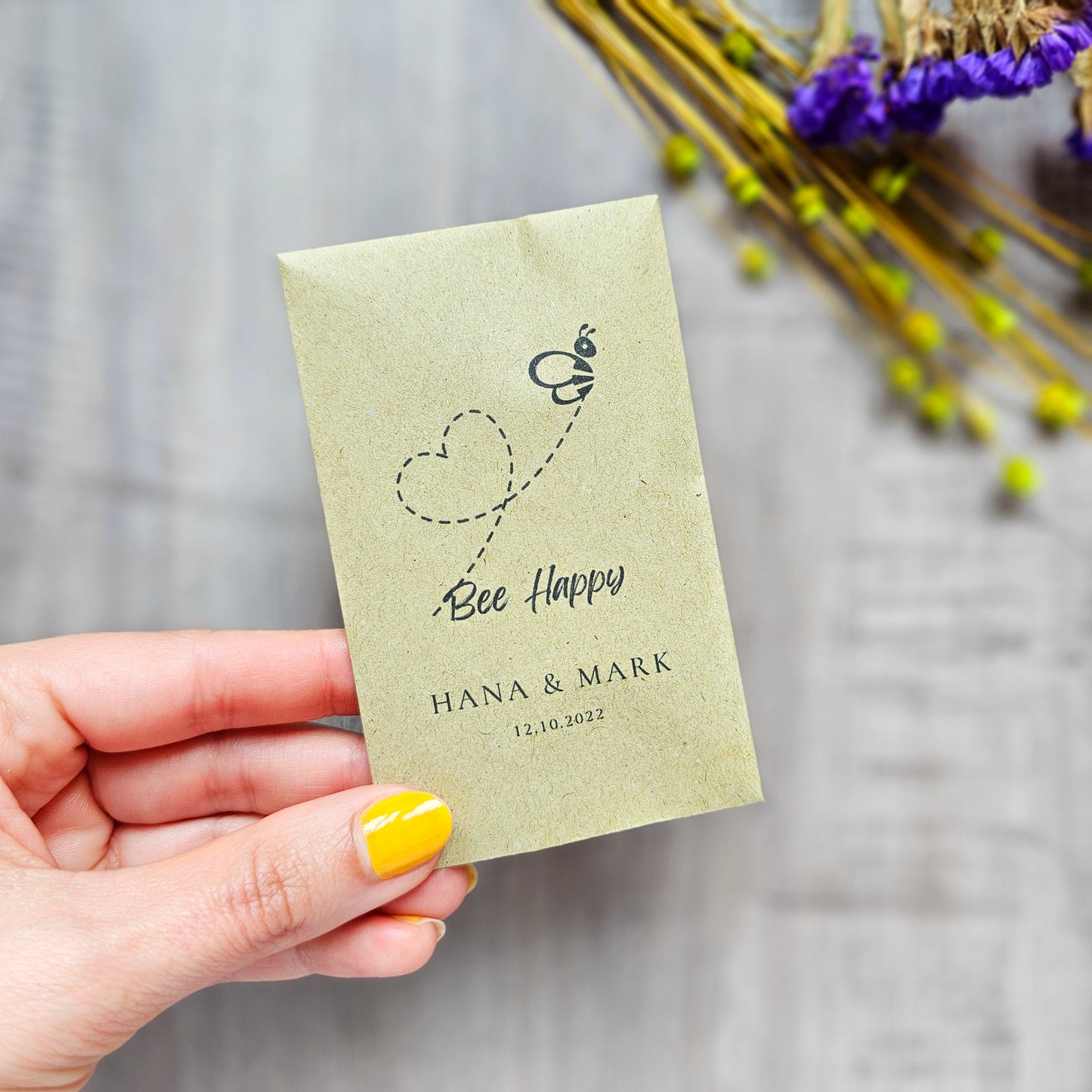 Wildflower Seed Wedding Packets
