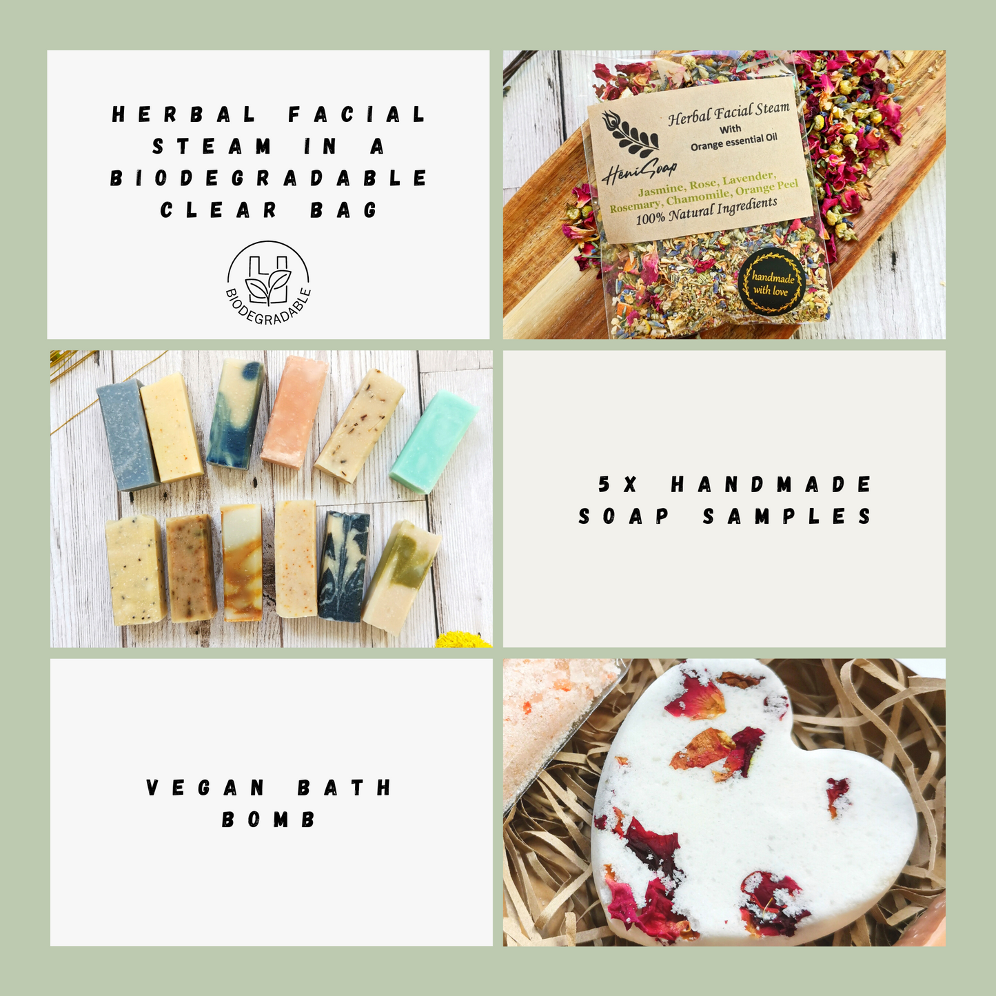 Spa relaxation gift box - Natural Vegan pamper set