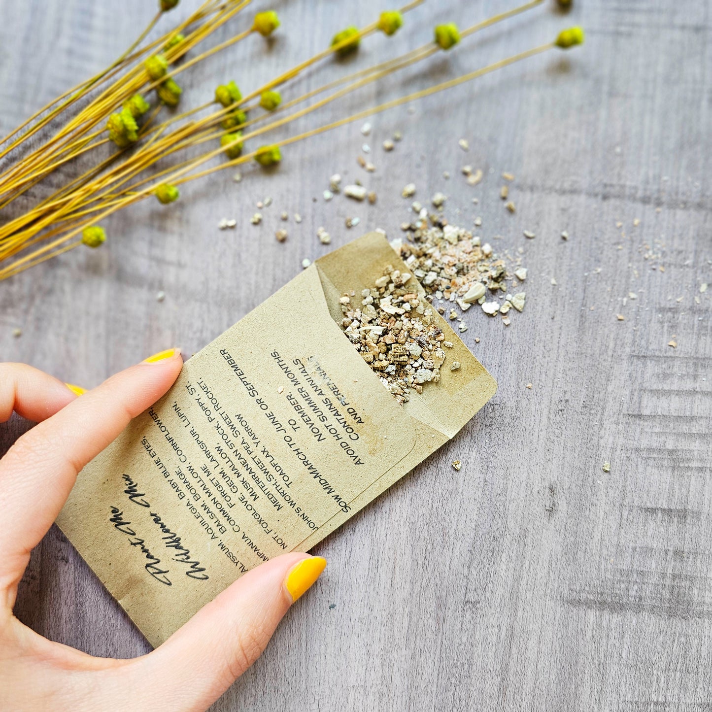 Wildflower Seed Wedding Packets