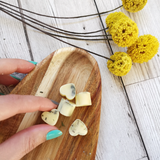 heart shaped bath melts