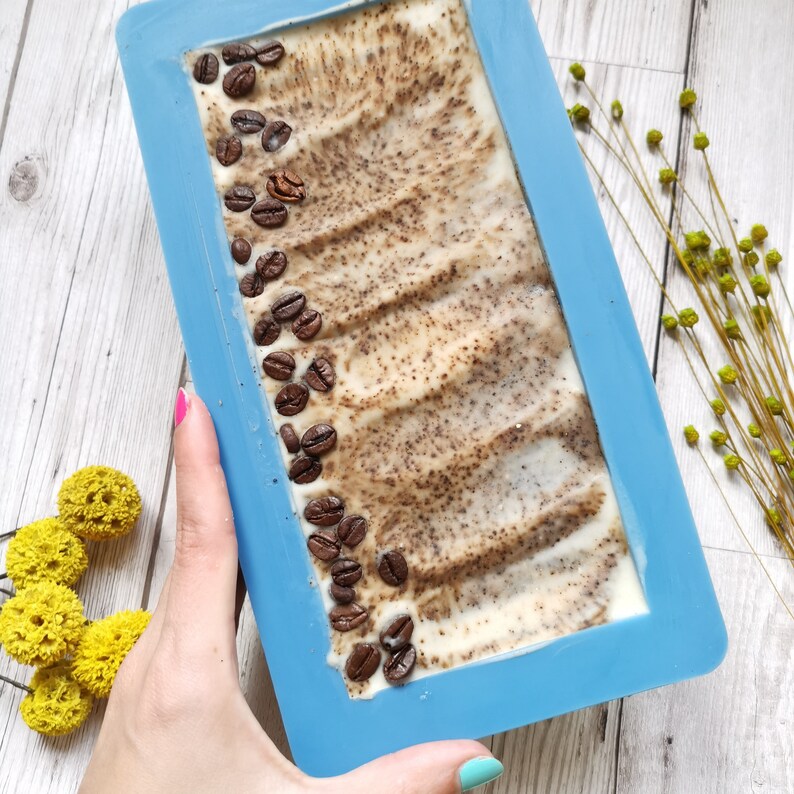 Coffee Exfoliation Goat's Milk Soap Loaf 1 kg