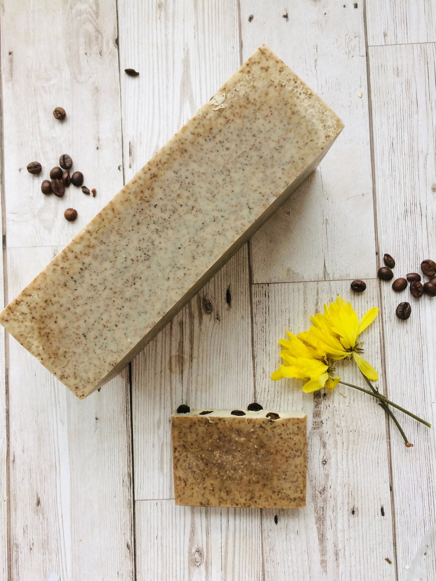 Coffee Exfoliation Goat's Milk Soap Loaf 1 kg
