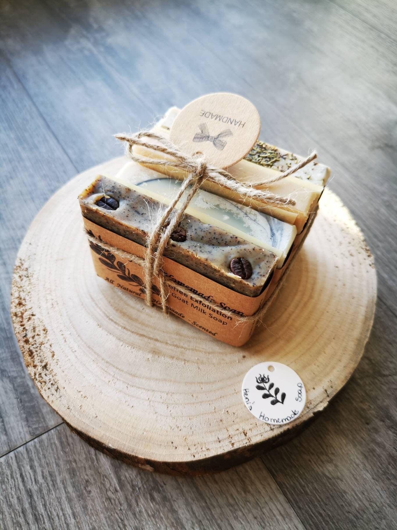 Bar soaps gift set x 4