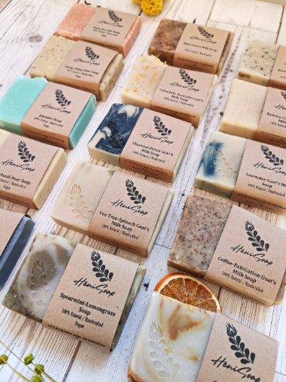 7 Handmade Soaps Gift Set