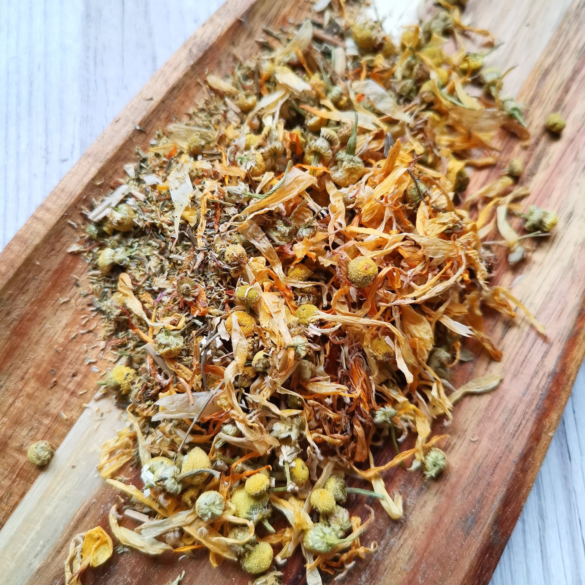 calendula chamomile dried herbs