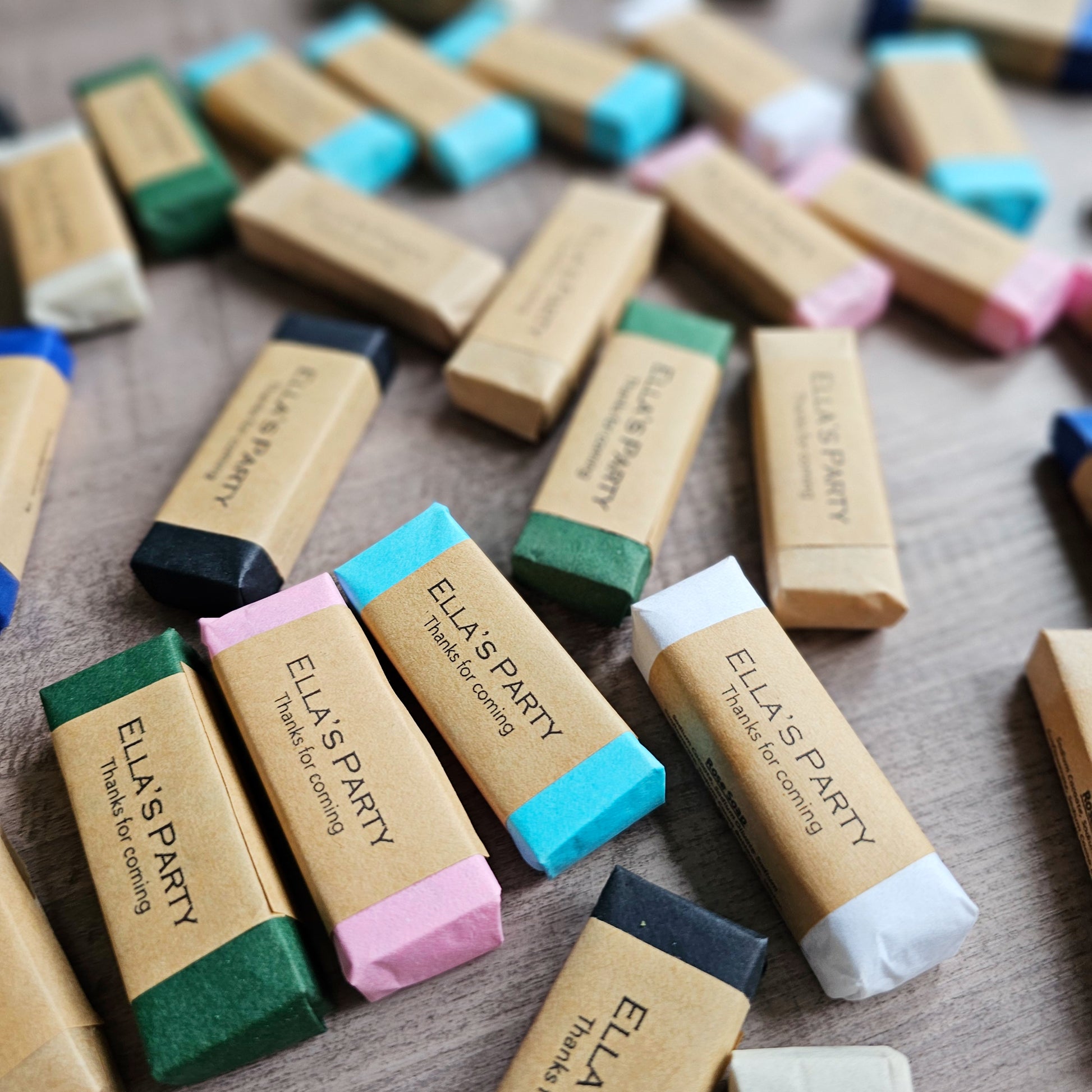 custom guest soaps favours
