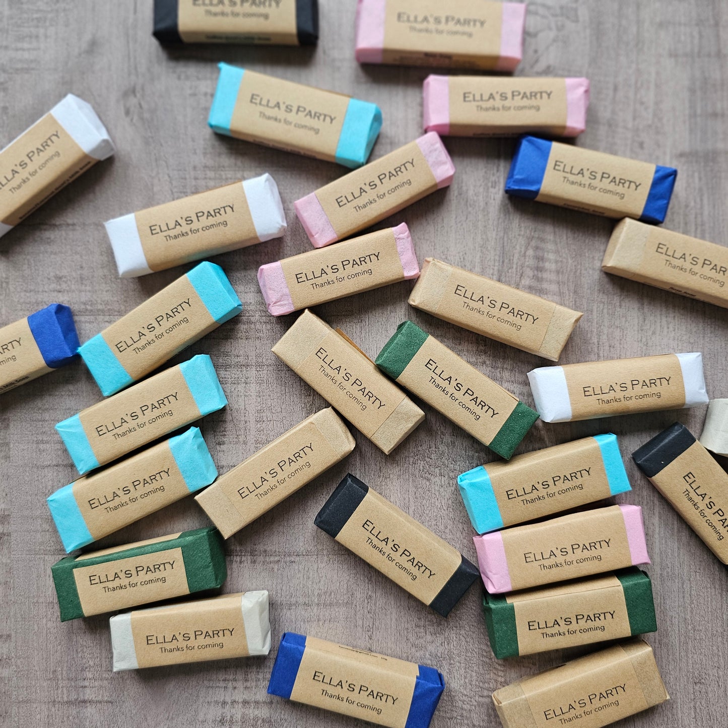 personalised mini soap samples