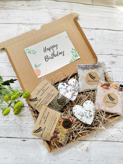 Birthday pamper hamper